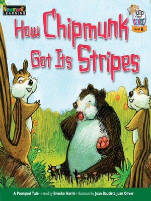 cover image of How Chipmunk Got Its Stripes